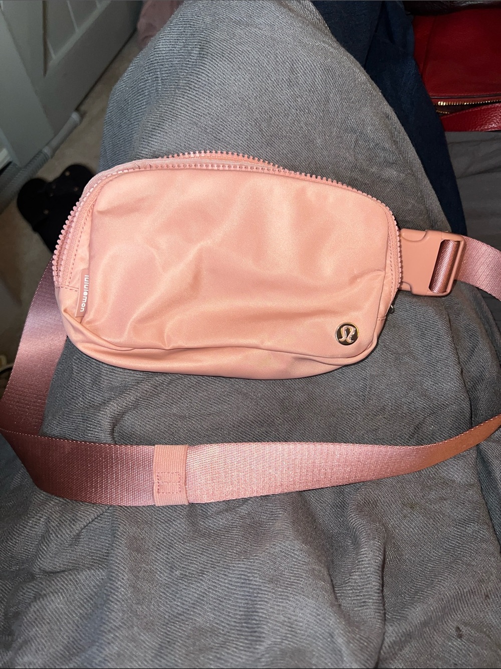 lululemon athletica Blush Pink Mini Belt Bag